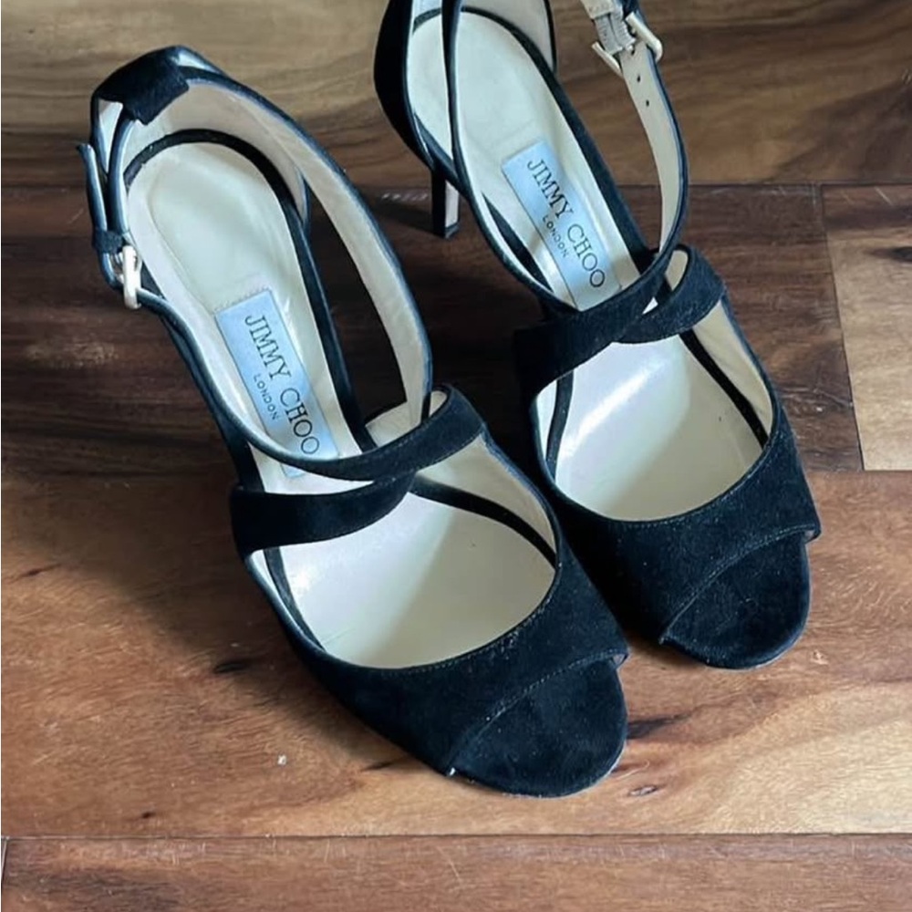 Jimmy Choo Black Women's Heels